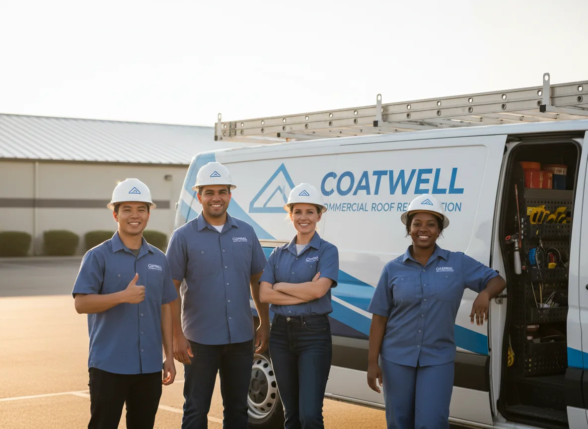 Commercial roof coating company in Navasota, TX